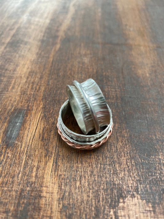 Silver Spinner Ring